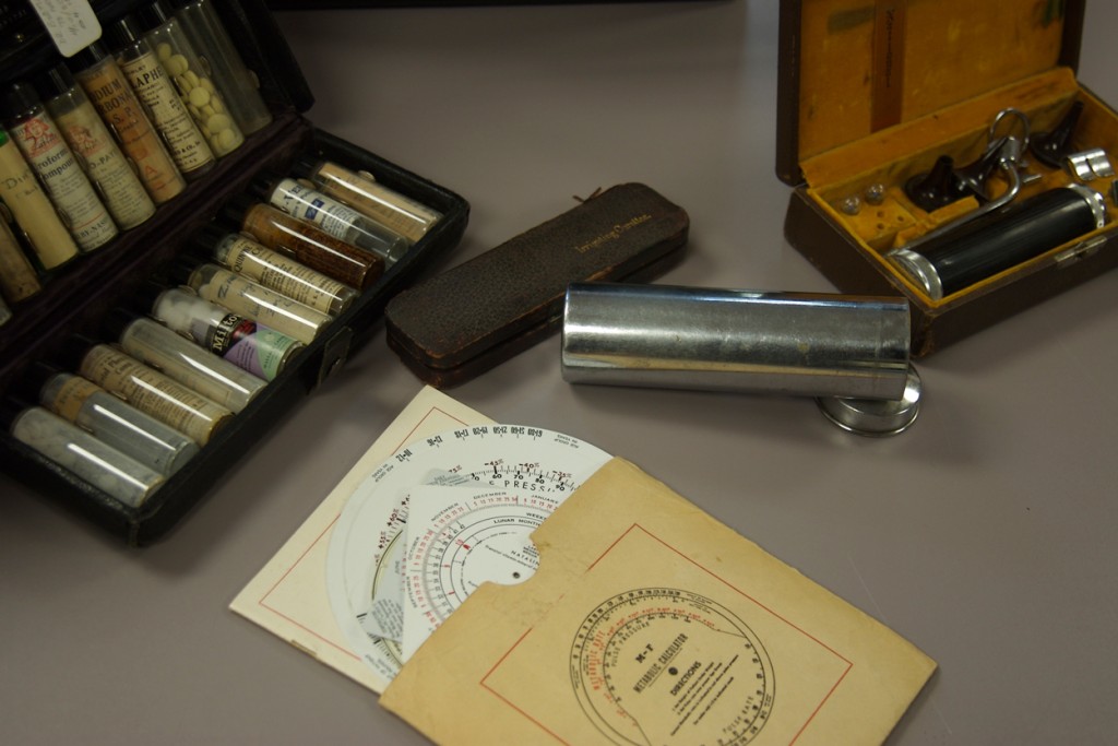 A historical group of medical objects from a NEOHC special collection
