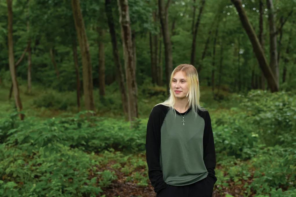 Davis scholar and University of New England student Mali Smith