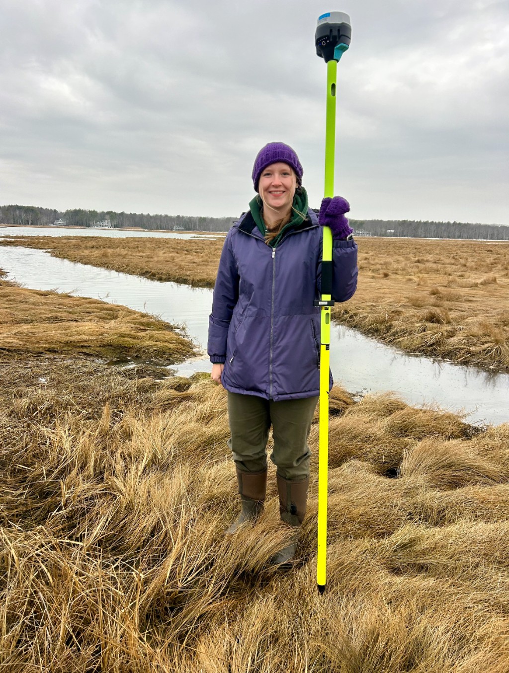 DeWater surveys salt marshes