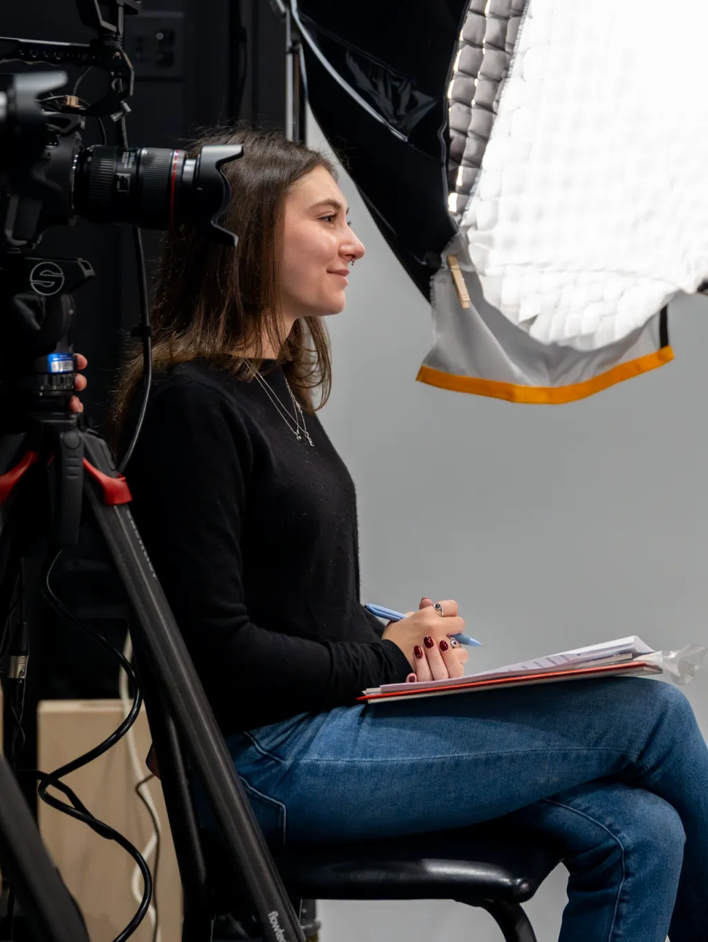 Emily Hedegard ’25 interviews ABC executive Stacia Deshishku