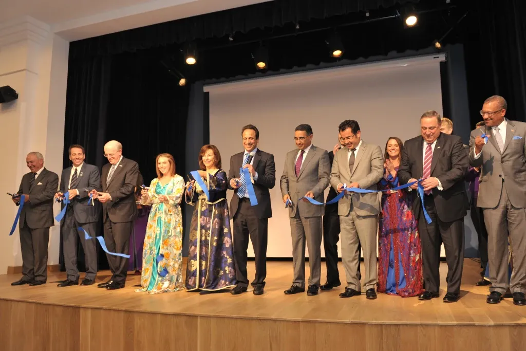 The U N E Morocco campus dedication