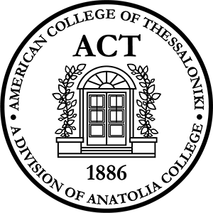 Seal for the American College of the Thessaloniki, a division of Anatolia College