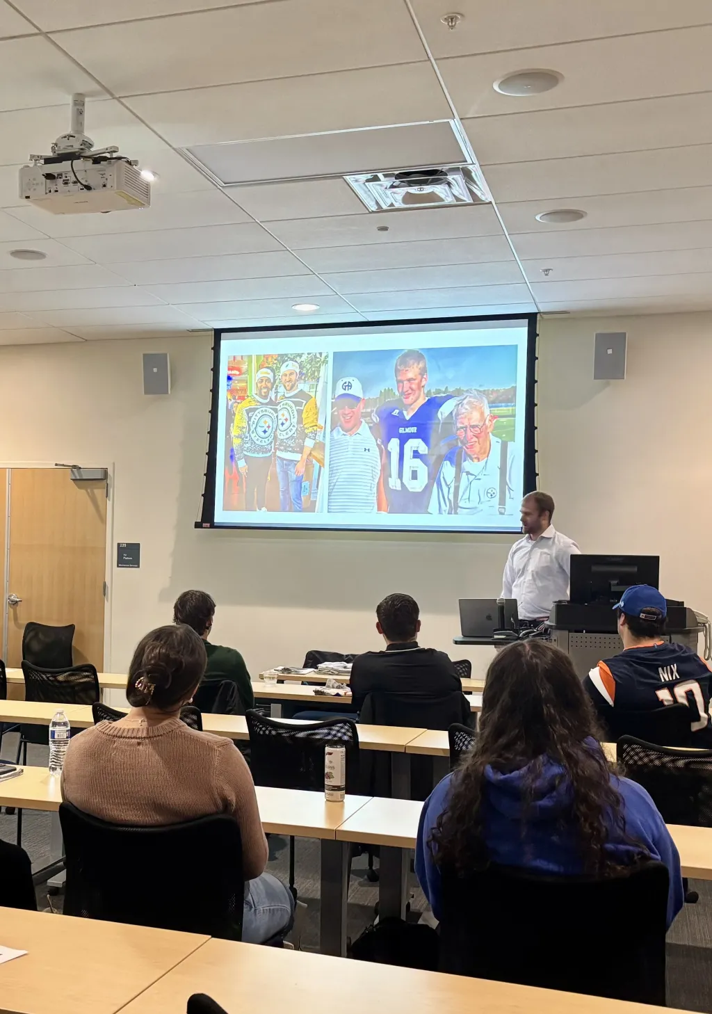 UNE students help beta test NFL app.