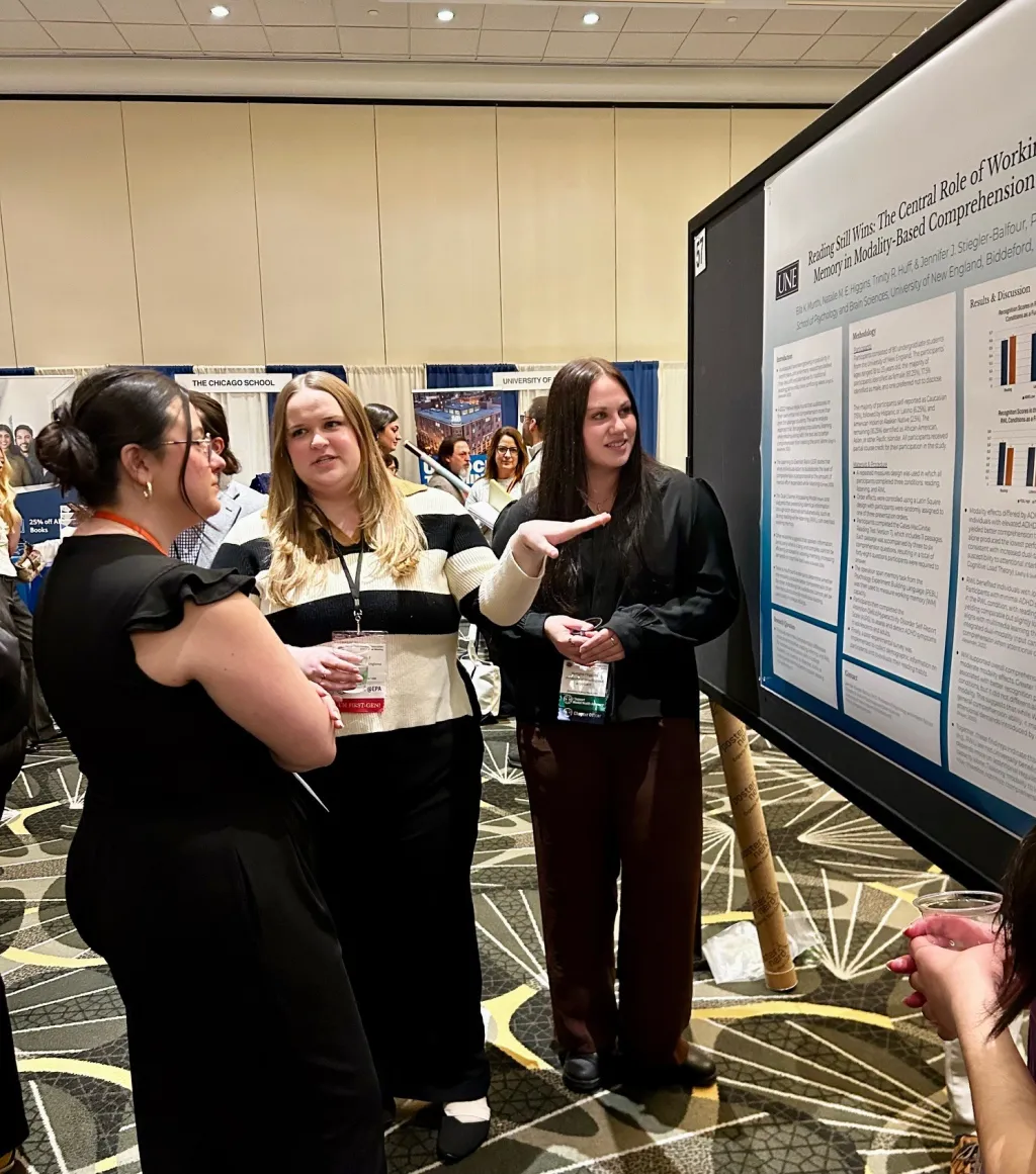 UNE Students and Faculty Present Two Research Studies at the 97th Annual Eastern Psychological Association Conference in Boston 
