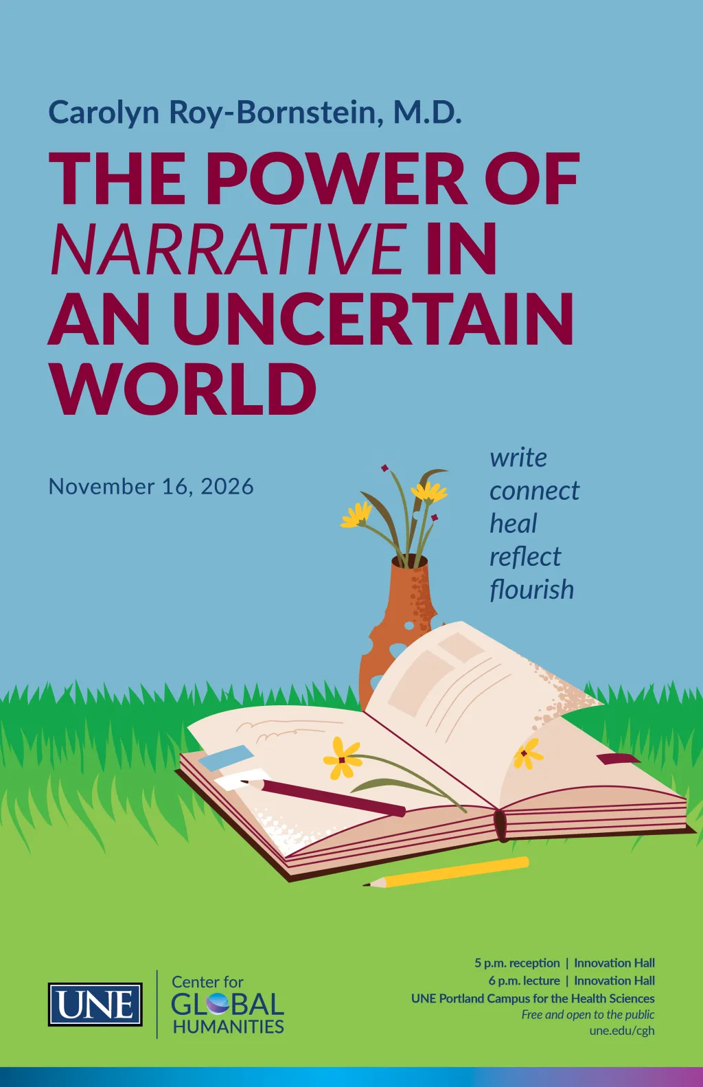 The Power of Narrative in an Uncertain World Poster