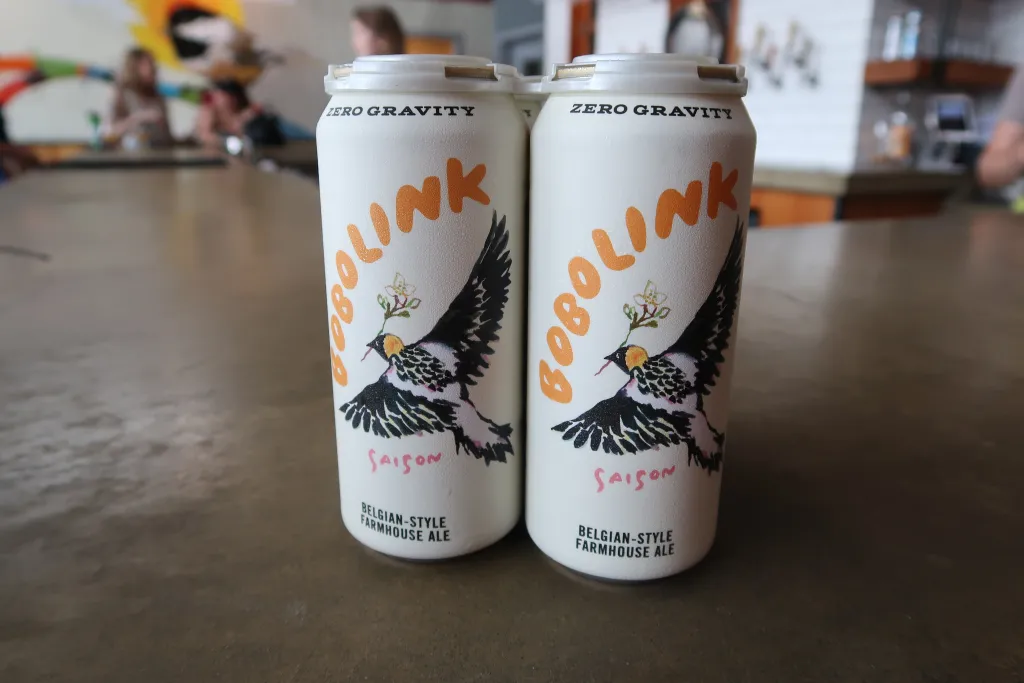 A portion of the sales of Zero Gravity's Bobolink Saison is donated to the research project