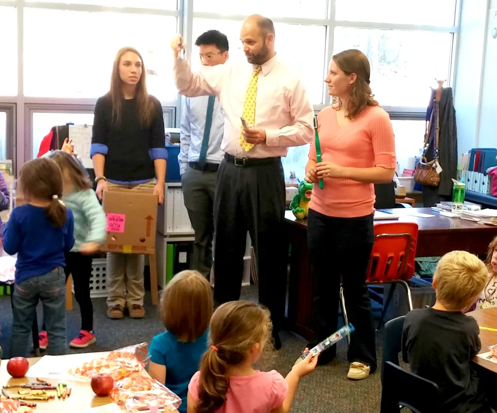 Tooth Fairies presenting to Harpswell Community Island School children