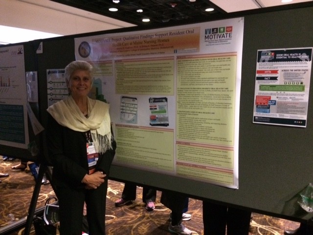 Marilyn Gugliucci at the 69th Annual Gerontological Society of America Scientific Meeting