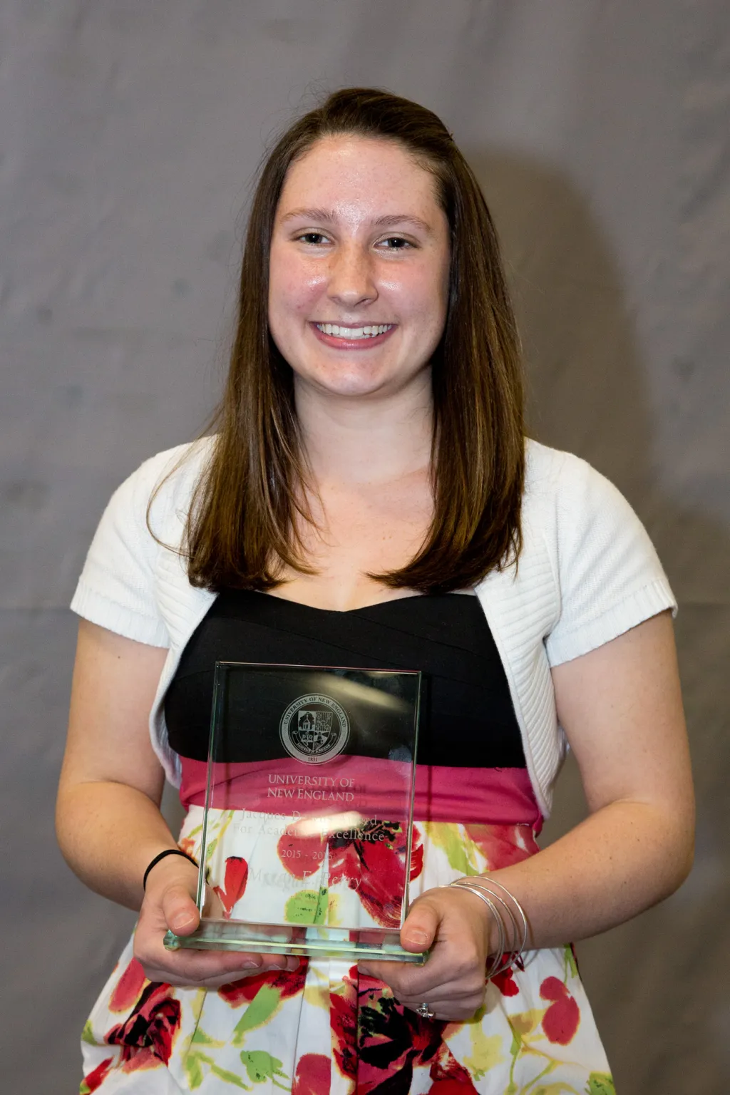 Megan Perry, winner of the 2016 Jacques Downs Award for Academic Excellence