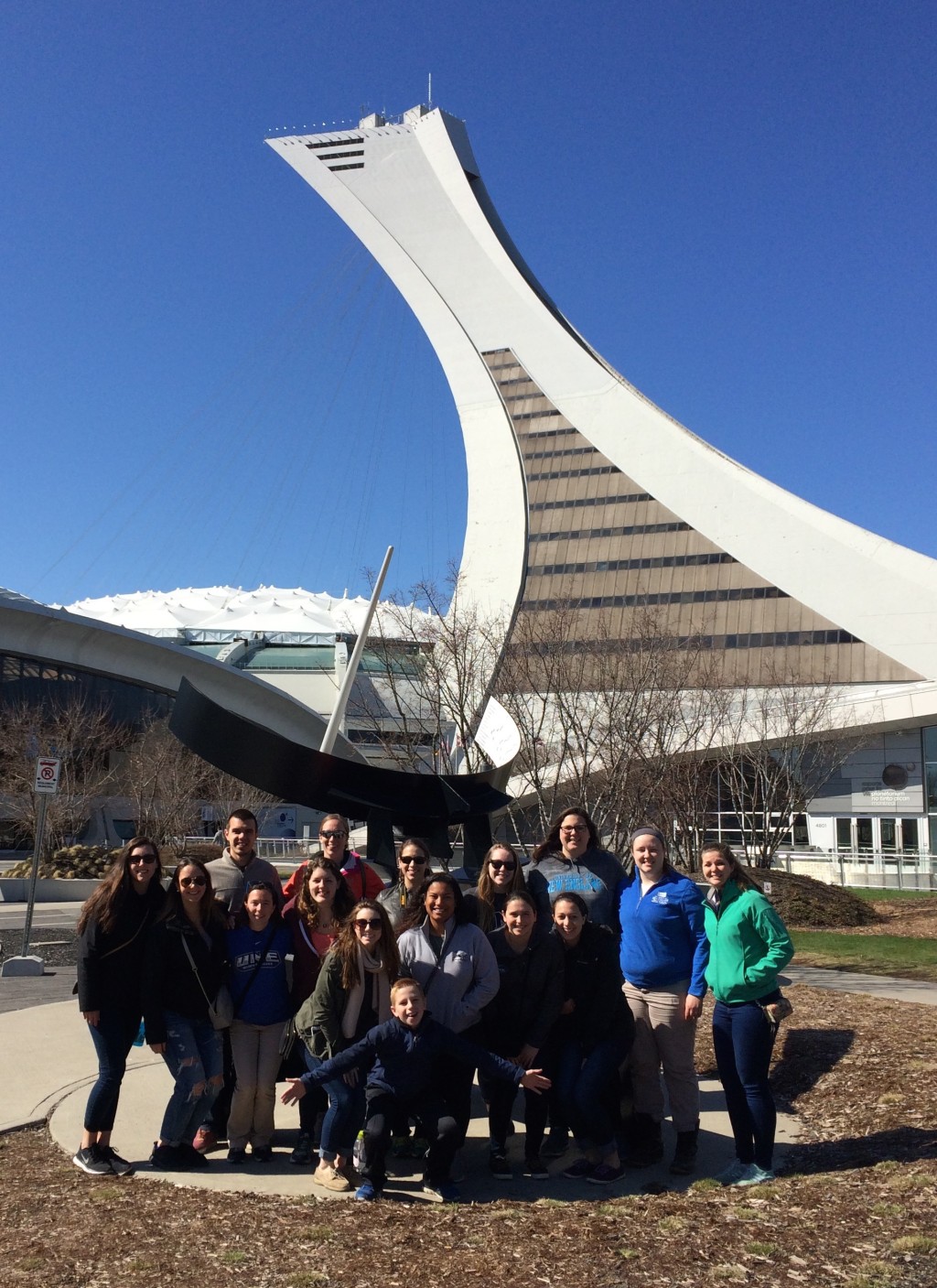 Applied exercise science and athletic training students visit Olympic Park