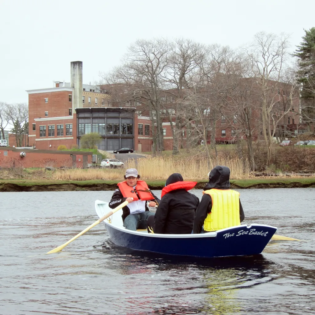 On the water at last