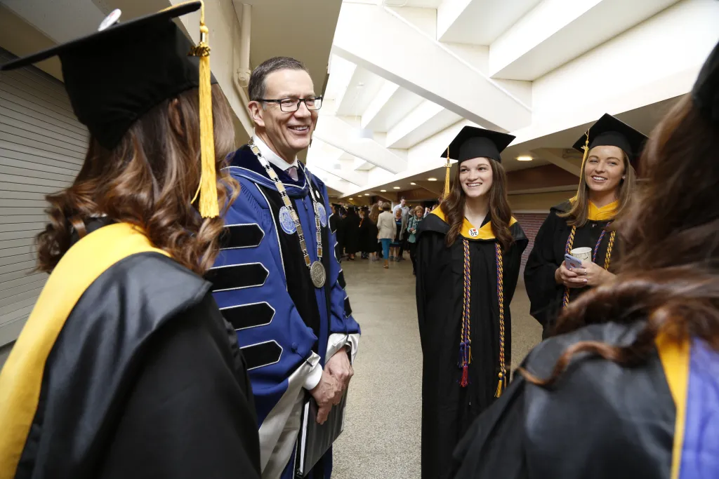 "This ceremony represents the culmination of your hard work and perseverance," Herbert told graduates. 