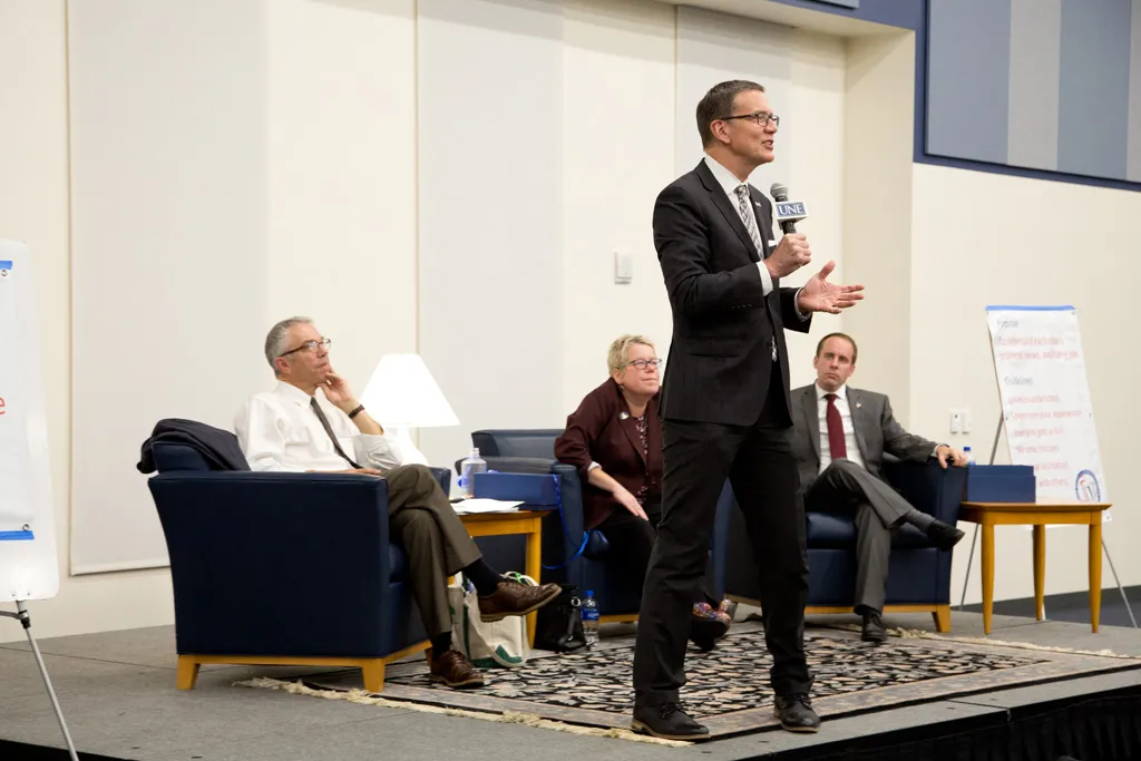 President Herbert delivers opening remarks 