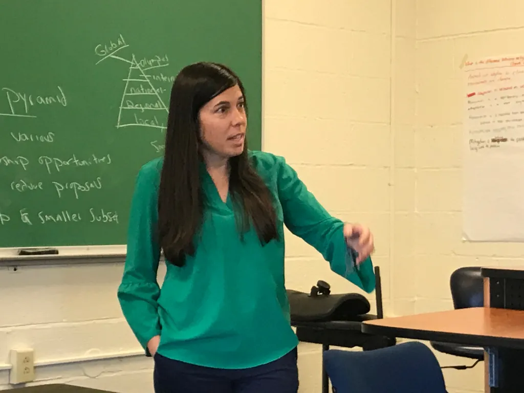 Students in Aimee Vlachos' Sports Marketing class planned the Mariners promotion
