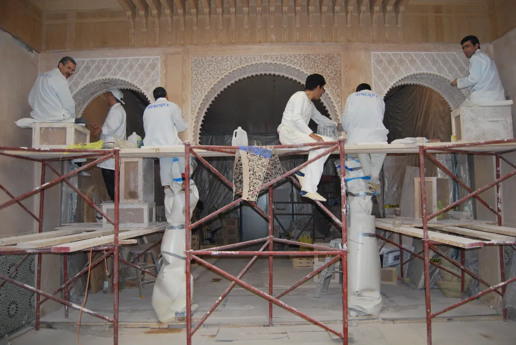 Arabesque crafted the Andalusian courtyard at the Metropolitan Museum of Art.