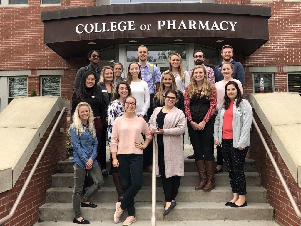 UNE College of Pharmacy students in the Class of 2021 raised $14,270 for the Dempsey Center