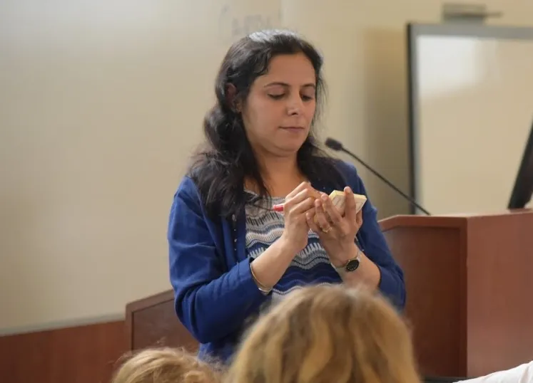 Several UNE faculty members served as facilitators to provide the students with support and encouragement