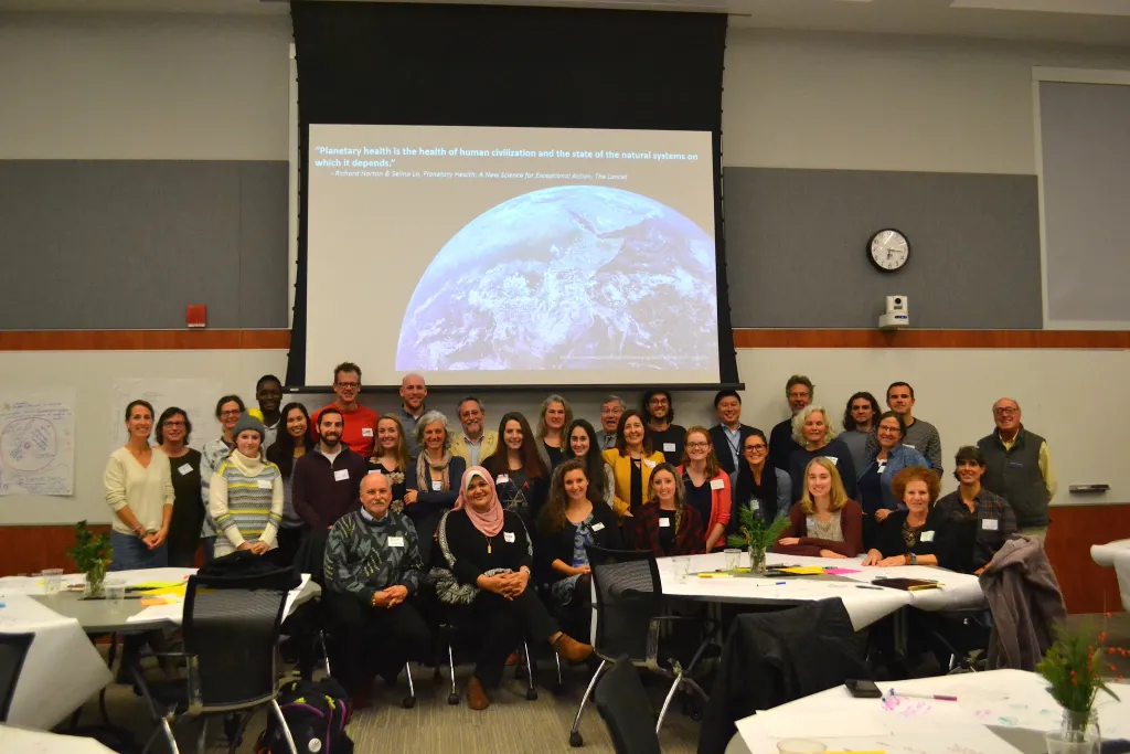 40 members of the UNE community from five colleges engaged in conversations.