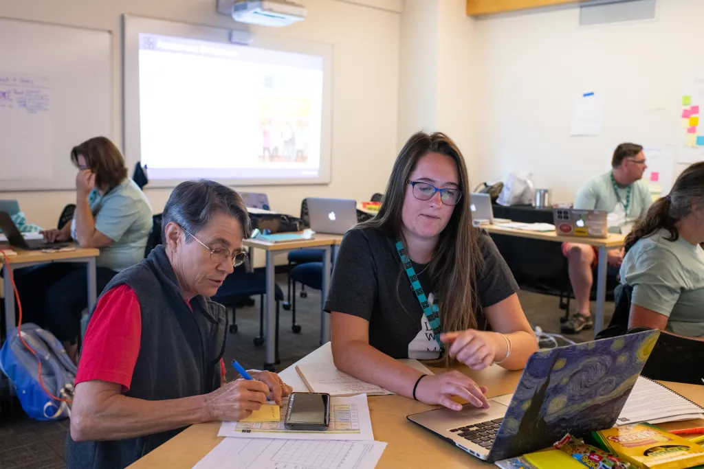 More than 30 high school and middle school teachers took part in the week-long workshop