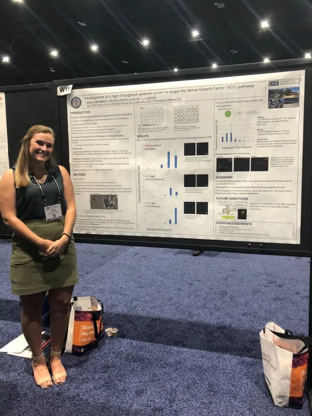 Emma McCormac presented research at the gathering