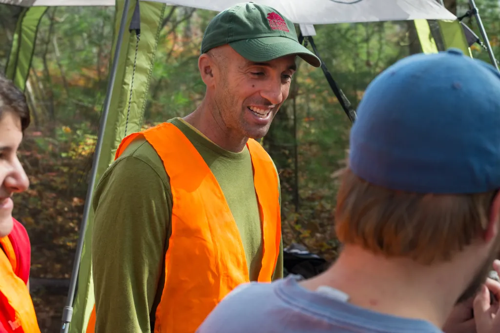 Noah Perlut, associate professor and chair in the Department of Environmental Studies