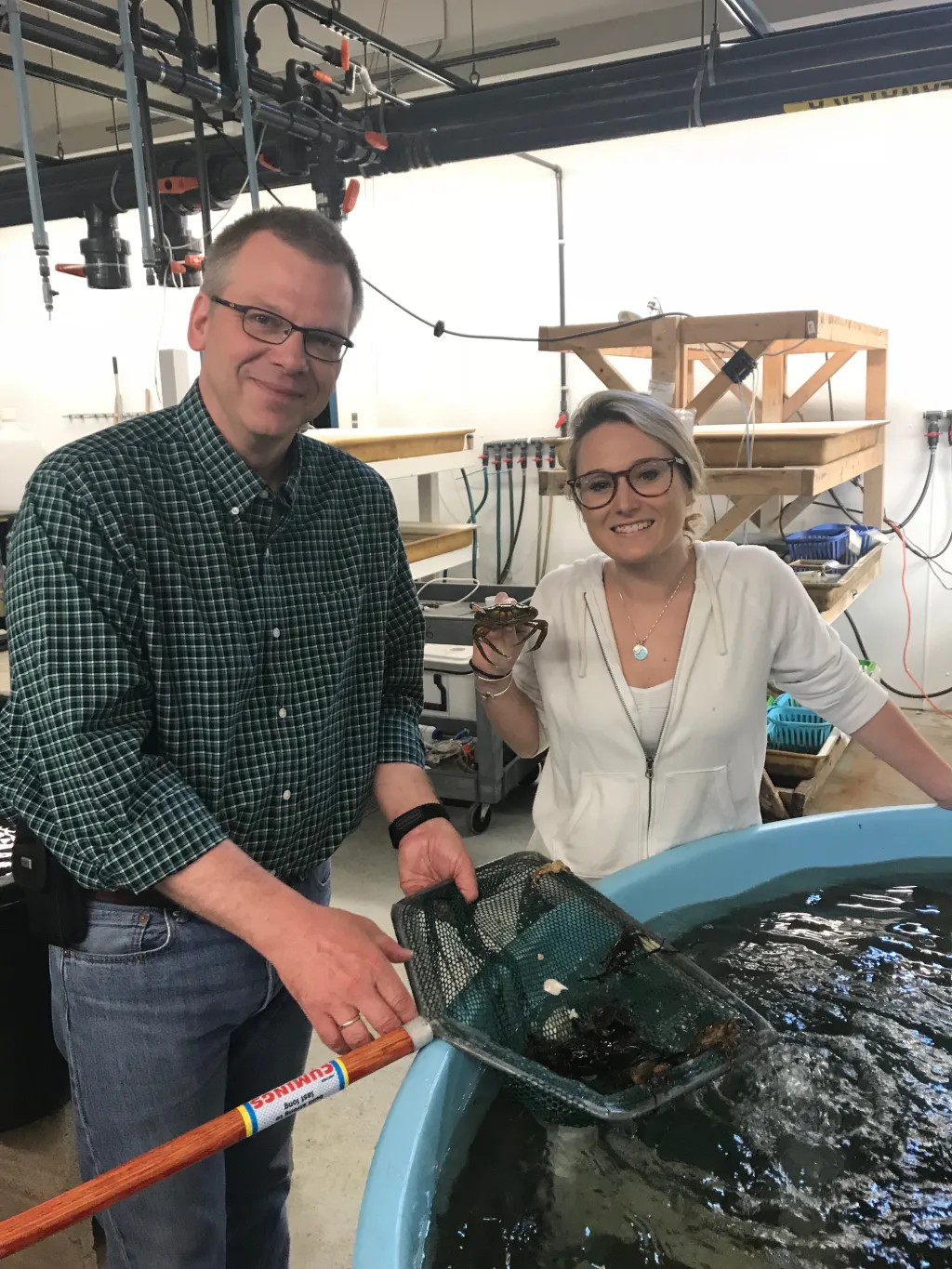 Markus Frederich, Ph.D., professor of Marine Sciences and Pierce Lancor '18