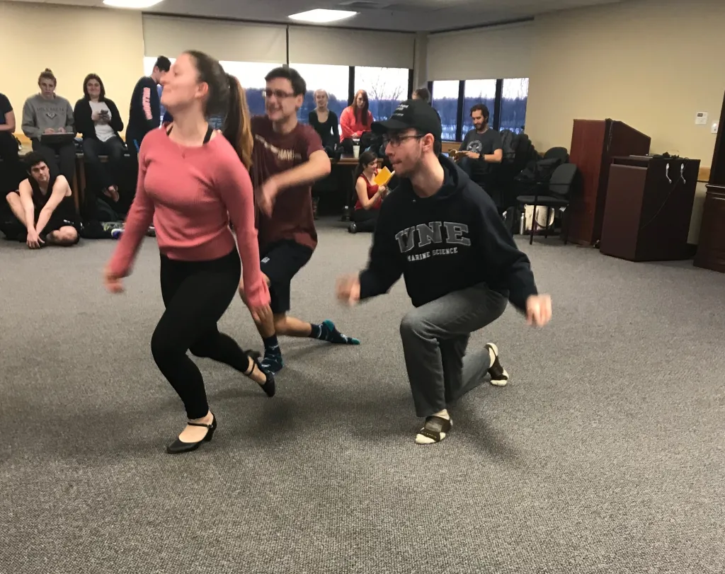 Students join the acting club for the simple joy of performing