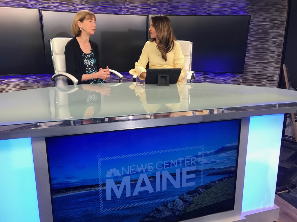 Susan Farady took part in a live question and answer session in the WCSH studio for the station's Facebook page