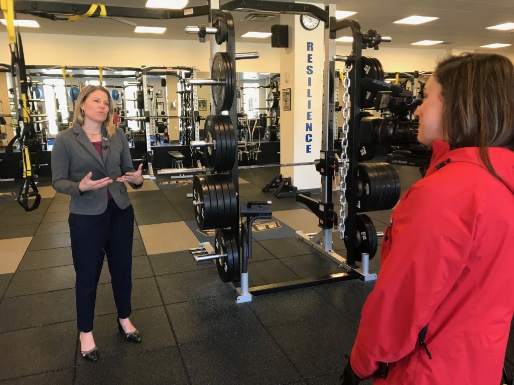 UNE Director of Athletics Heather Davis told NEWS CENTER Maine she wants all athletes to feel included