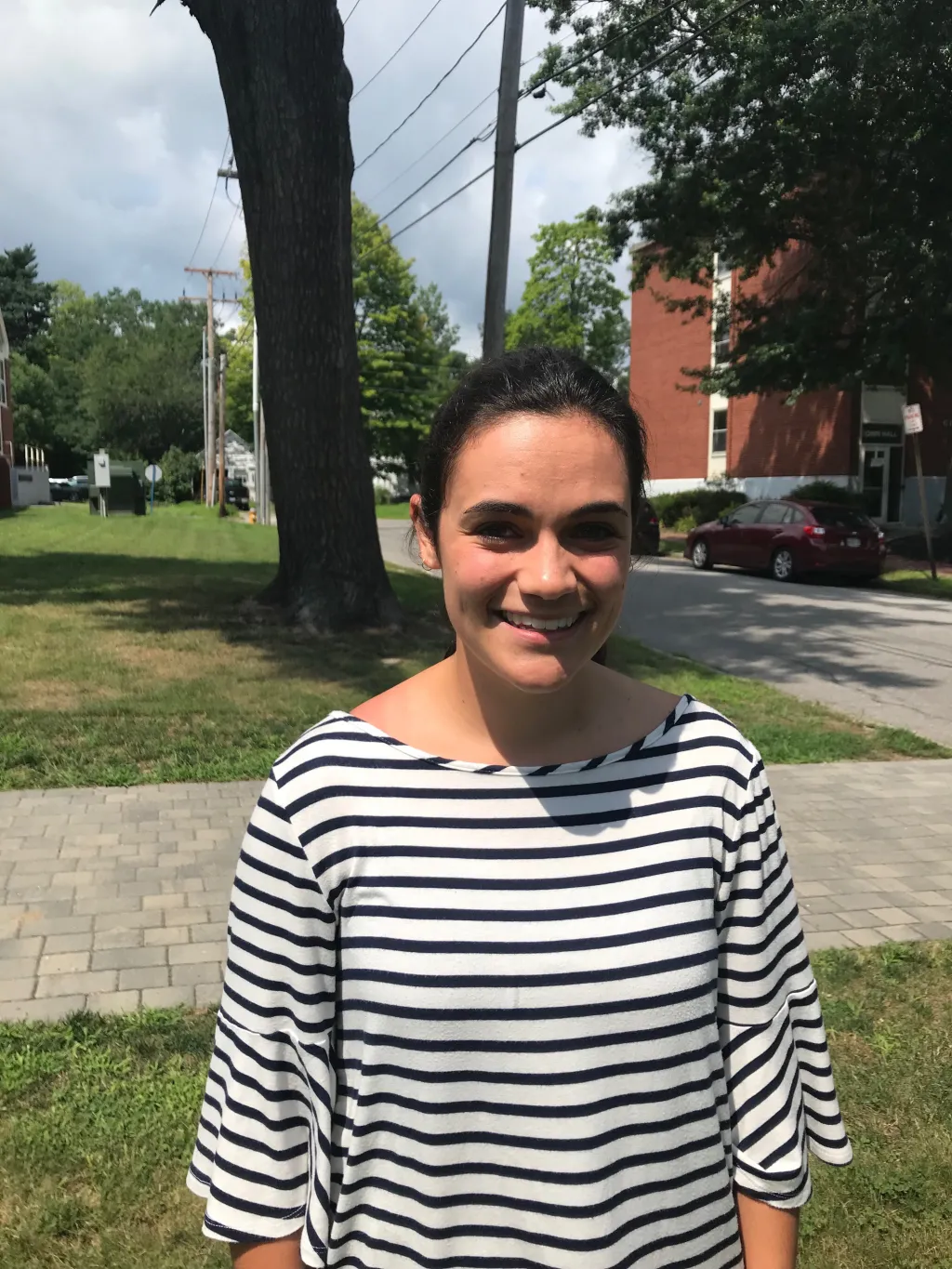 Occupational Therapy student Jessica Balland came from California to UNE for its hands-on learning experiences