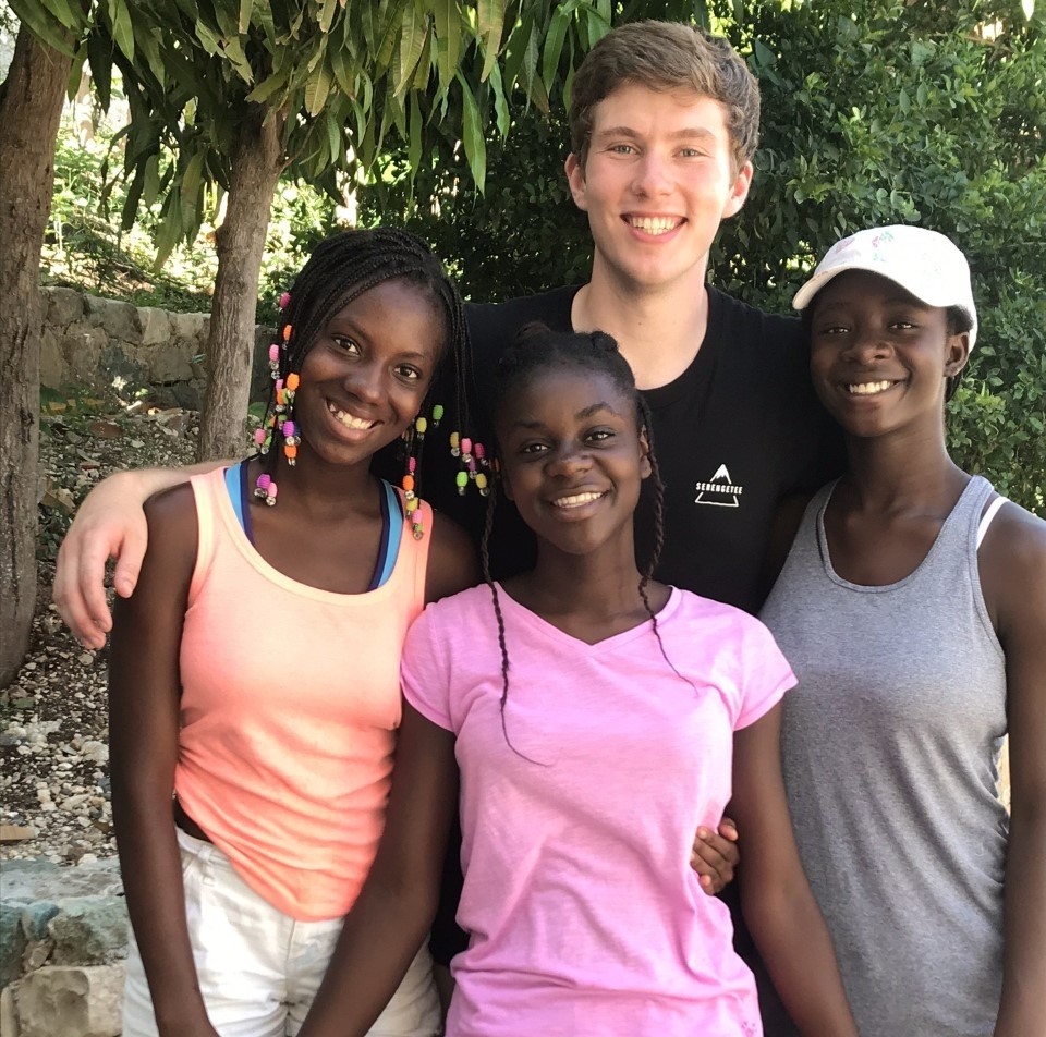 Patrick has made many new friends through his volunteerism with Be Like Brit