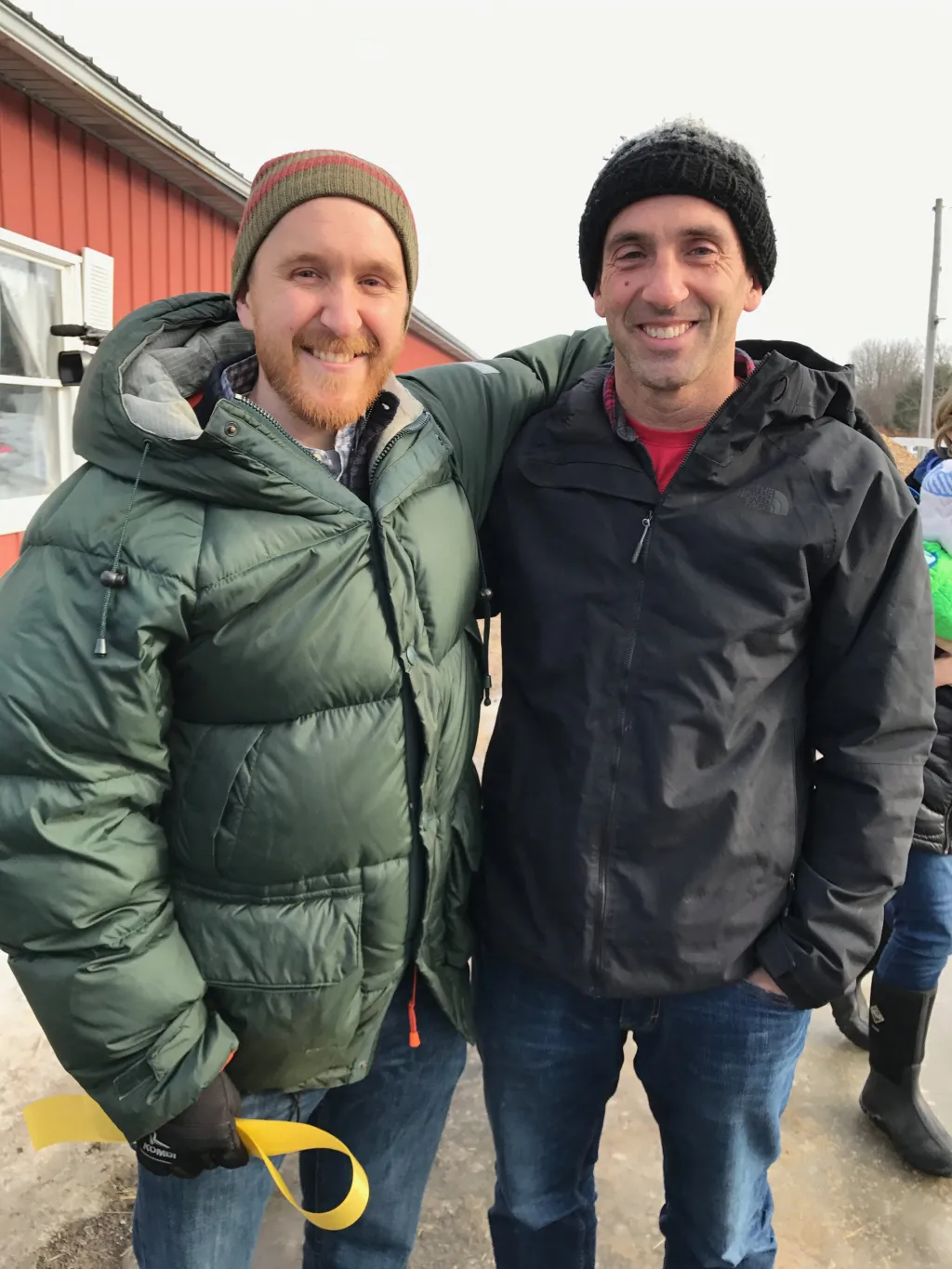 Andreas Karelas of RE-volv and UNE Associate Professor Noah Perlut