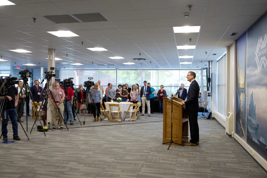 UNE NORTH is an invitation to collaborate and innovate," said President Herbert.