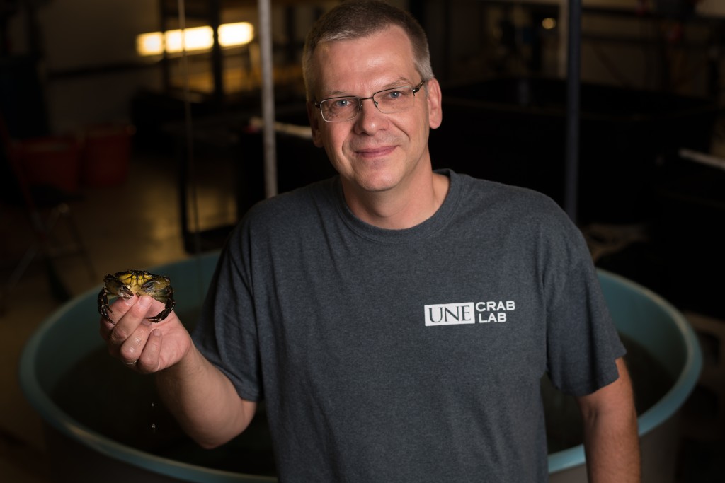 Mark Frederich is researching climate-related changes in invasive species