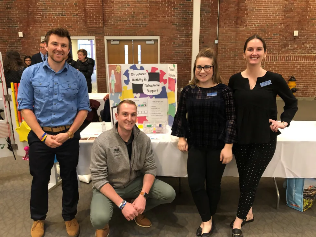 The Structured Activity and Behavior station was presented by McGyver Poulin, Ralph Meckstroth, Samantha Gillenwater and Stacey