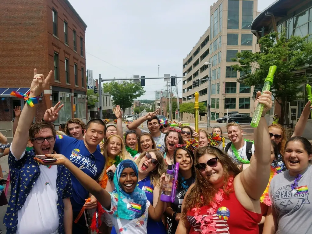 This was the fourth year UNE participated in Pride! Portland