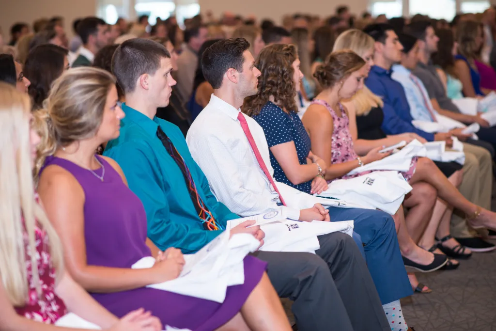 The White Coat Ceremony marks the beginning of a lifelong professional and educational journey.