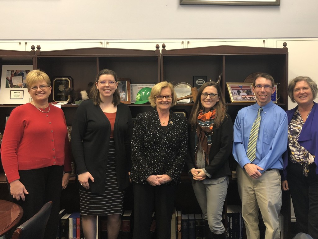 Advocacy work brought Maine LEND members to Congresswoman Chellie Pingree's office