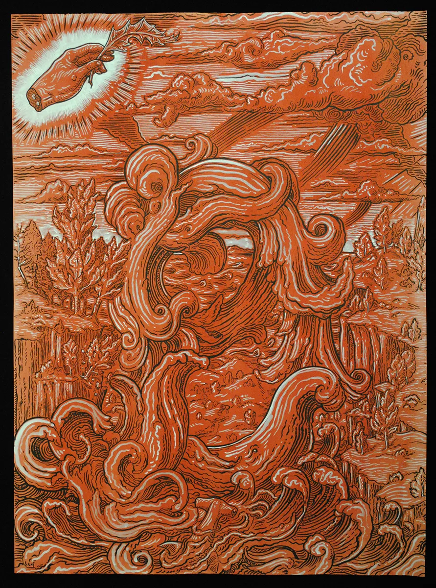 Burt's "The lion hath roared, who will not fear" will be displayed in the exhibit