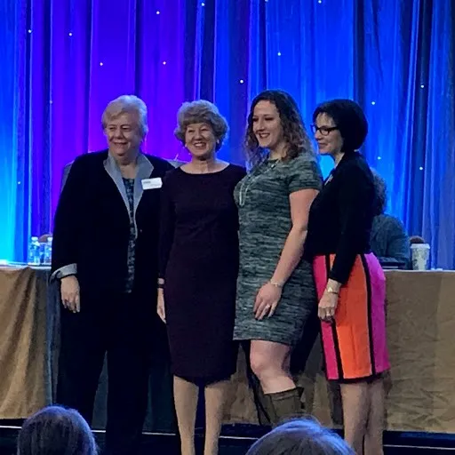 Debra Kramlich, Patricia Thompson, Samantha Menengas Connell and Cathy Catrambone