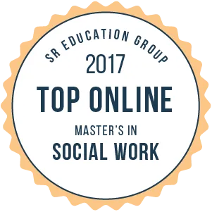 The University of New England’s online Master of Social Work program ranked #5 in a list of top online graduate degrees 