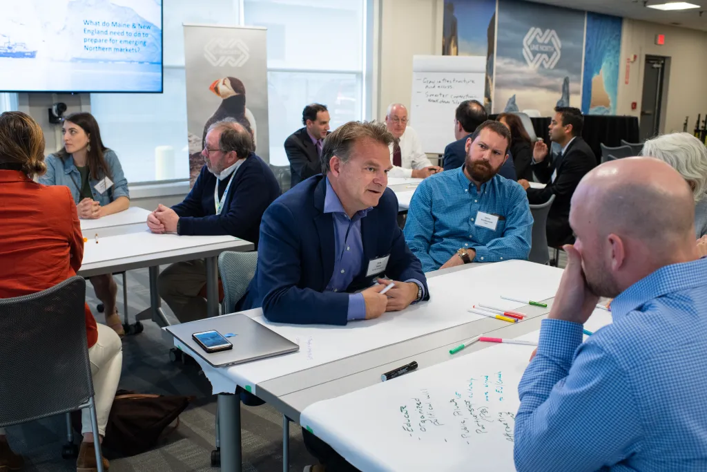Representatives of businesses already doing business in the Arctic gave advice to attendees