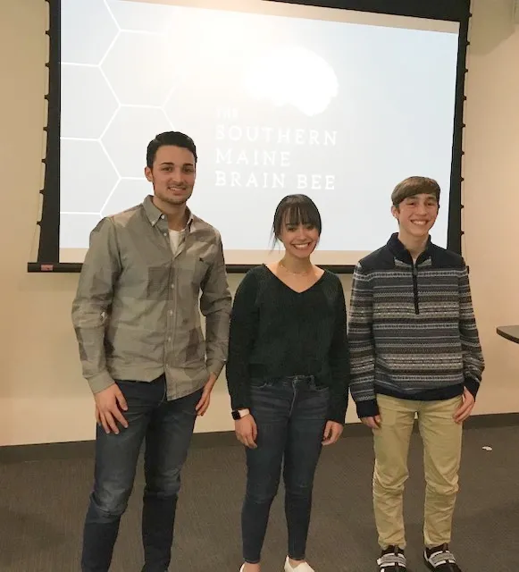 Chase Buzzell, Maya Trahan, and Chris Sousounis were top finishers in the competition