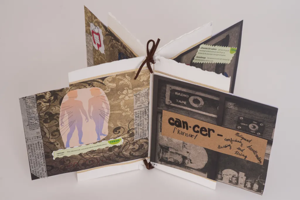 photo of artist's book