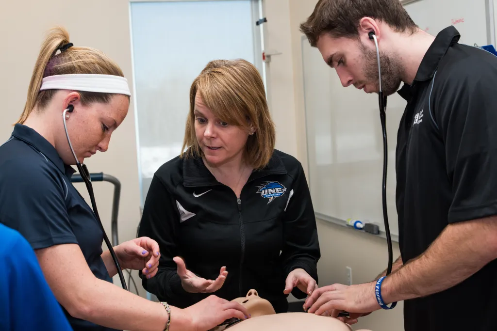photo of students in the Applied Exercise Science program