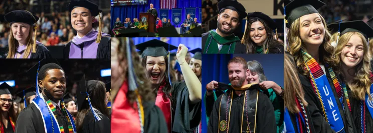 2026 U N E Commencement ceremony