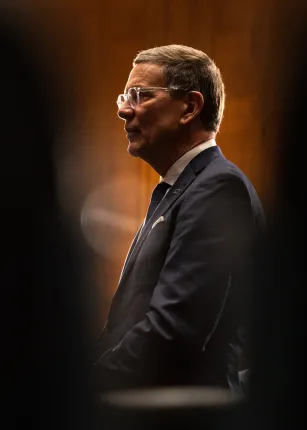 UNE President James Herbert