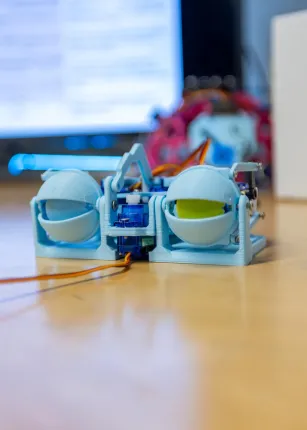 A set of robotic eyes