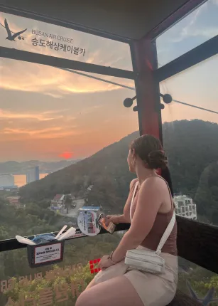 Shauna Curran takes the Busan Air Cruise