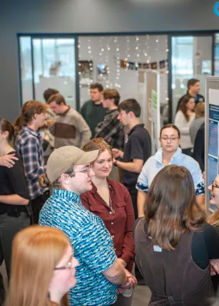 University of New England’s Fall Art and Research Symposium crowd